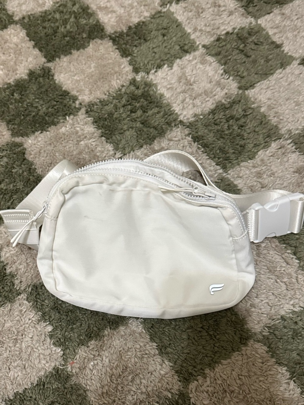 Cream Fanny Pack fabletics